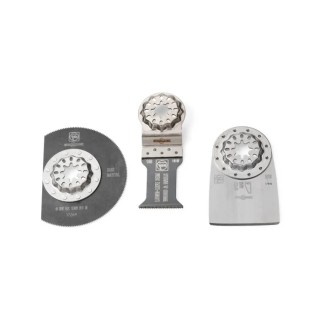 FEIN Multitool Accessory 3-Piece Starlock Set for Multitools with Starlock Mounting 35222967110