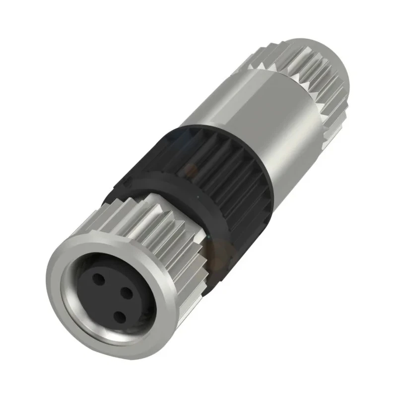 BALLUFF Circular Connector, 3 Contacts, Cable Mount, M8 Connector Size, Socket Female, IP67, 32V AC, 4A Current BCC02HC