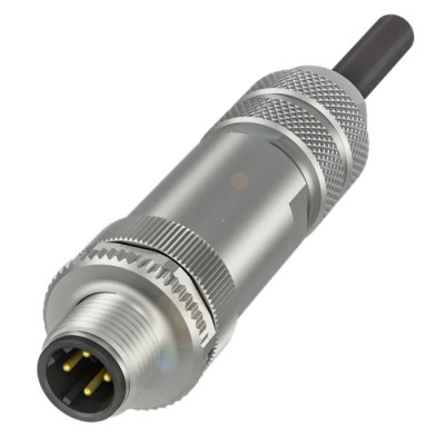 BALLUFF Circular Connector 4 Contacts Cable M12 Connector Plug Male IP67 250V 4A BCC03WZ