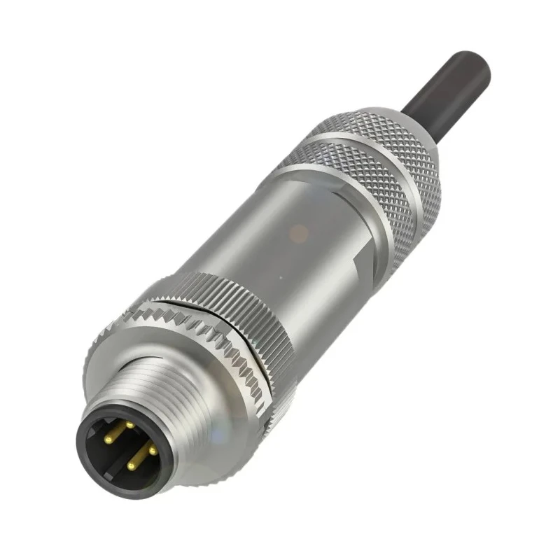 BALLUFF Circular Connector 4 Contacts Cable M12 Connector Plug Male IP67 250V 4A BCC03WZ