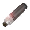BALLUFF Circular Connector, 4 Contacts, Cable Mount, M8 Connector, Plug Male, IP67, 4A, 60V AC, BCC06Z7
