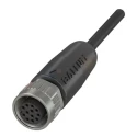 BALLUFF Female 4 Way Straight to Male 4 Way Unterminated Sensor Actuator Cable 5 m BCC06UL