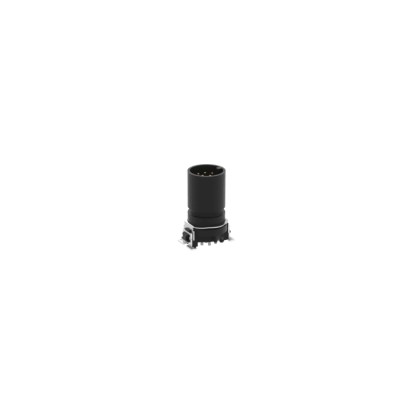ERNI Circular Connector 4 Contacts Surface Mount M12 Plug Male IP65 IP67 M12 Series 494518 / 494518-E