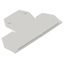 RS PRO End Plate for Use with Feed Through Terminal Block Grey Polyamide 66 Italy 242-0471