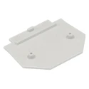 RS PRO Grey Polyamide 66 End Plate for Use with Feed Through Terminal Block 242-0463