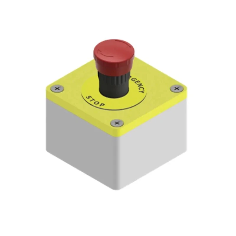 RS PRO Emergency Stop Push Button SAM Series Twist to Release Surface Mount 1 NC Contact IP65 242-0846