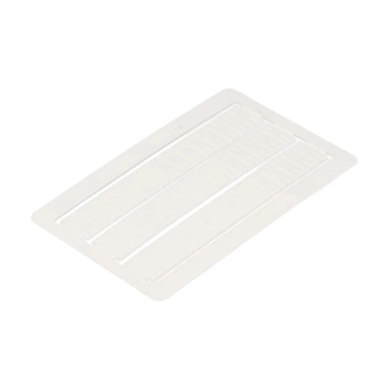 RS Pro Marking Card with Tags for Use with Feed Through Terminal Block, White ABS, 54x86x1 mm, Model 242-0534