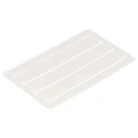 RS Pro Marking Card with Tags for Use with Feed Through Terminal Block, White ABS, 54x86x1 mm, Model 242-0534
