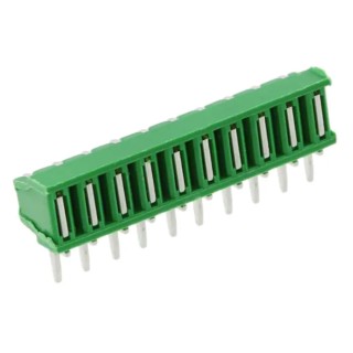 TE Connectivity 10-Way IDC Connector Female Through Hole 2.5mm Pitch 7A Right Angle 1-5164711-0