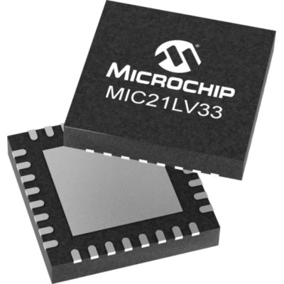 Microchip 32-Pin VQFN 5-Channel PWM Controller 1 MHz 36V Surface Mount MIC21LV33YML-TR
