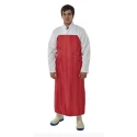 NEUTRAL Dyed Woven Nylon & Polyester Oxford Non-Breathable Polyurethane Coated Green White Apron A0134