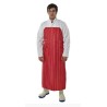 NEUTRAL Dyed Woven Nylon & Polyester Oxford Non-Breathable Polyurethane Coated Green White Apron A0134