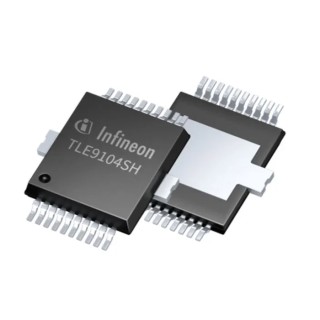 Infineon Low Side Powertrain Switch Power Switch IC 20-Pin PG-DSO-20 3-5V 5A TLE9104SHXUMA1