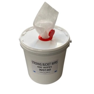 Wiper Supply Services Ltd STRONNG Dry Multi-Purpose Wipe Bucket 28 x 24 cm 400 Sheets STRONNG-2428-400-Bucket