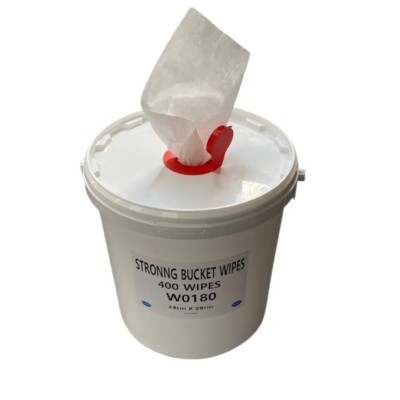 Wiper Supply Services Ltd STRONNG Dry Multi-Purpose Wipe Bucket 28 x 24 cm 400 Sheets STRONNG-2428-400-Bucket