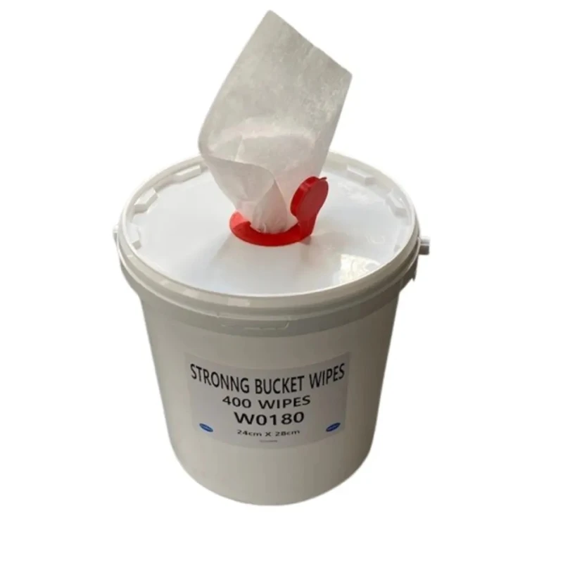 Wiper Supply Services Ltd STRONNG Dry Multi-Purpose Wipe Bucket 28 x 24 cm 400 Sheets STRONNG-2428-400-Bucket