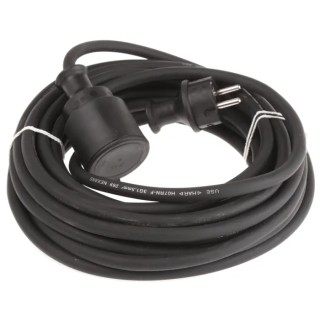 Kopp 10 m 1 Socket Type F German Schuko Extension Lead 250V IP20 1404.1004.8