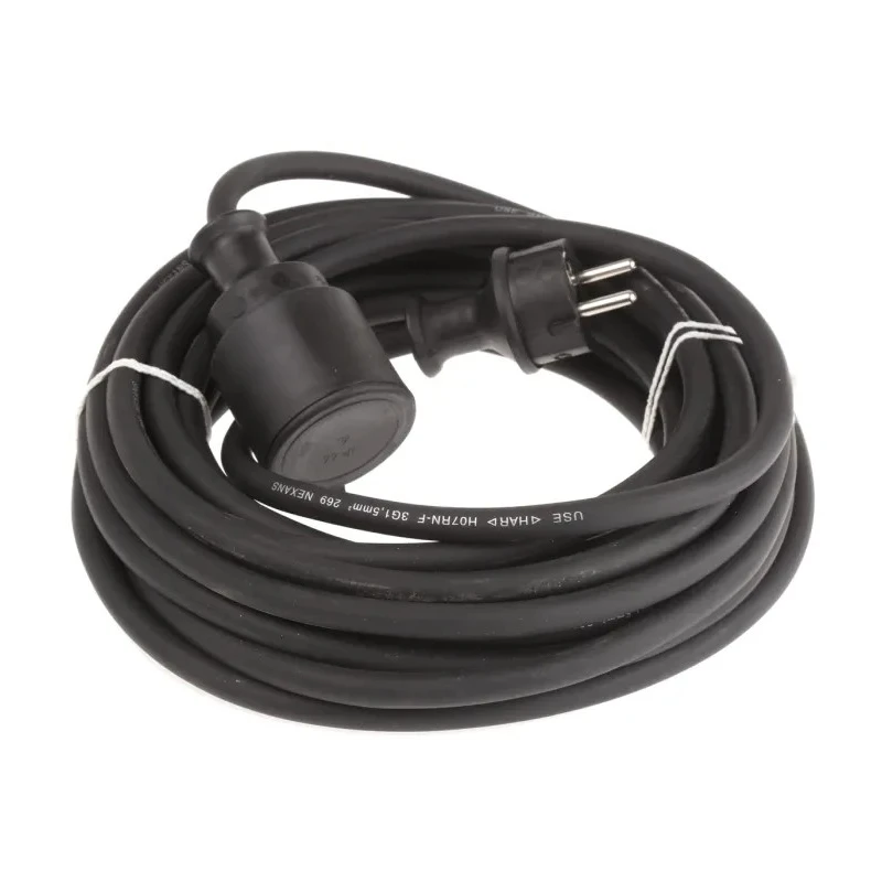 Kopp 10 m 1 Socket Type F German Schuko Extension Lead 250V IP20 1404.1004.8