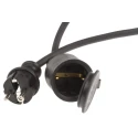 Kopp 10 m 1 Socket Type F German Schuko Extension Lead 250V IP20 1404.1004.8