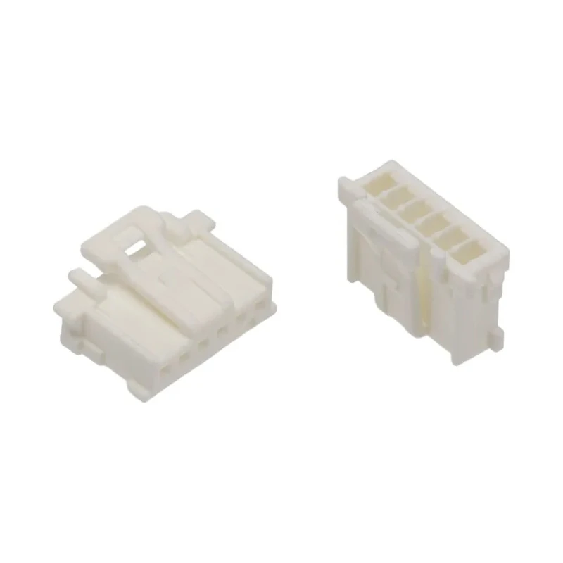Molex MicroClasp Female Connector Housing 2 mm Pitch 6 Way 1 Row Straight 51382-0600