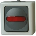 Kopp Red Heating Main Switch Series Switch Control Switch Universal Push Button Cross Switch 5616.5600.7