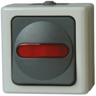Kopp Red Heating Main Switch Series Switch Control Switch Universal Push Button Cross Switch 5616.5600.7
