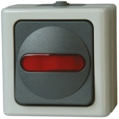 Kopp Red Heating Main Switch Series Switch Control Switch Universal Push Button Cross Switch 5616.5600.7