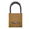 RS PRO Key Brass Padlock Weatherproof Double Locking Stainless Steel Shackle 5.5mm LN3S