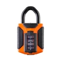 Squire Stainless Steel Hardened Steel Combination Padlock 8 mm Shackle Diameter, 23 mm Shackle Length, 50 mm Body ATL CP50 O