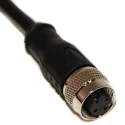 Mueller Electric Female 4 Way Straight to Unterminated Sensor Actuator Cable 1 m 250V BU-21349300405010