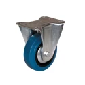 Guitel Hervieu Fixed Castor 150 kg Load Capacity 125 mm Rubber Wheel 5167222