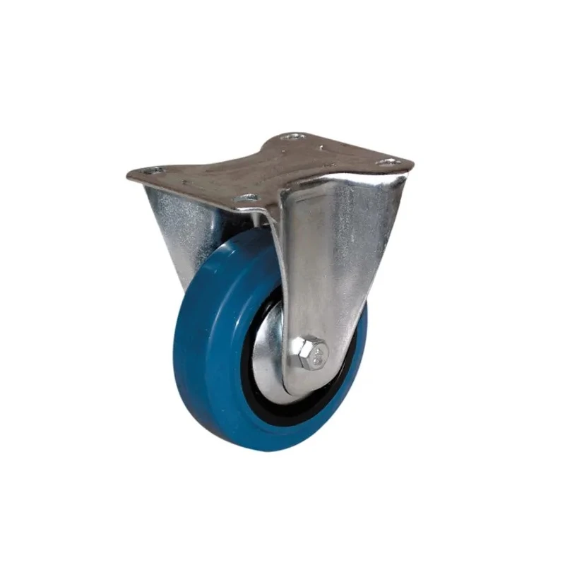 Guitel Hervieu Fixed Castor 150 kg Load Capacity 125 mm Rubber Wheel 5167222