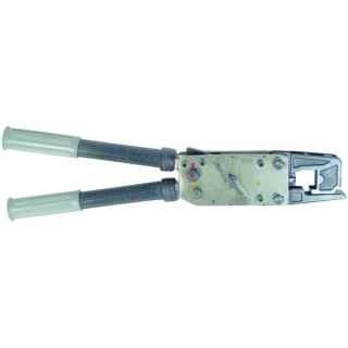 MECATRACTION PMM Hand Crimp Tool for Uninsulated Terminal Insulated Handles 420mm Length PMM1CF