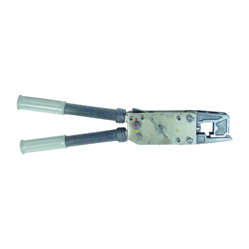 MECATRACTION PMM Hand Crimp Tool for Uninsulated Terminal Insulated Handles 420mm Length PMM1CF