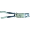 MECATRACTION PMM Hand Crimp Tool for Uninsulated Terminal Insulated Handles 420mm Length PMM1CF