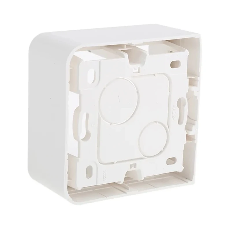 Legrand MOSAIC White Plastic Back Box Flush Mount 1 Gang 40mm 0 802 81