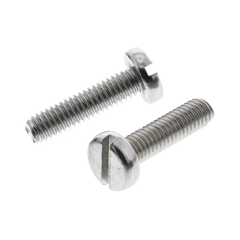 RS PRO Slot Pan Stainless Steel Machine Screw 16 mm M4 189-399