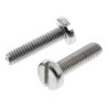 RS PRO Slot Pan Stainless Steel Machine Screw 16 mm M4 189-399