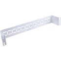RS PRO Steel Vertical Cable Tie Bar 1.5U Rack Unit for Electrical Isolator and Telecom Backmount 243-1888
