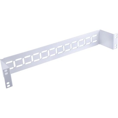 RS PRO Steel Vertical Cable Tie Bar 1.5U Rack Unit for Electrical Isolator and Telecom Backmount 243-1888