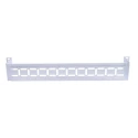 RS PRO Steel Vertical Cable Tie Bar 1.5U Rack Unit for Electrical Isolator and Telecom Backmount 243-1888