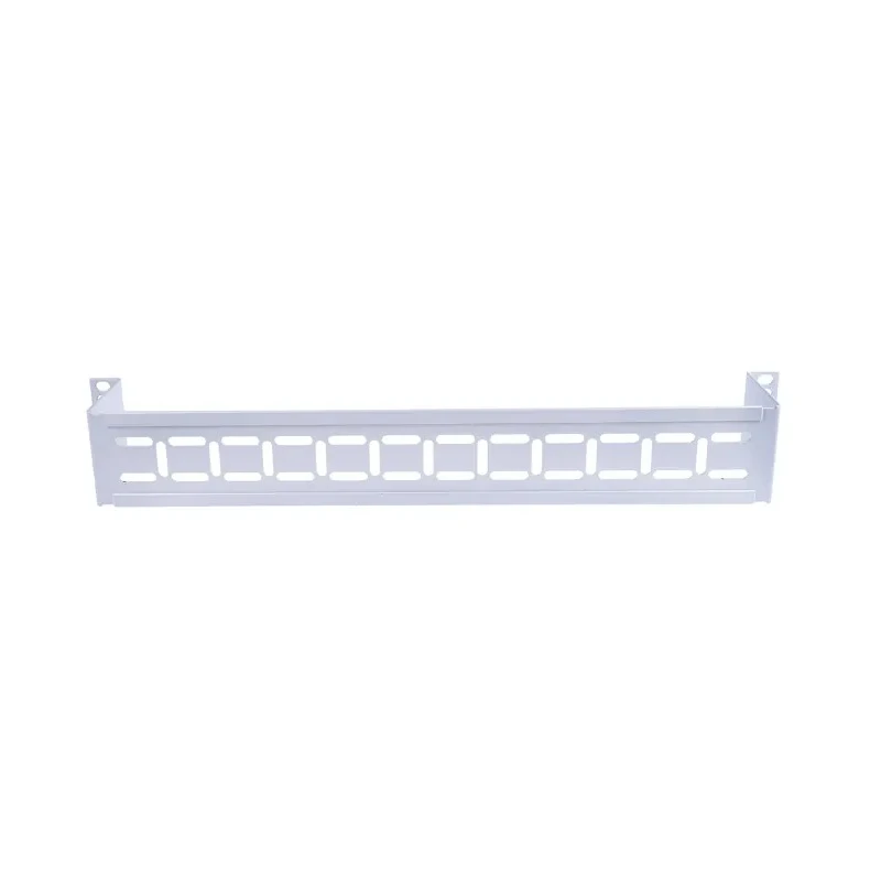 RS PRO Steel Vertical Cable Tie Bar 1.5U Rack Unit for Electrical Isolator and Telecom Backmount 243-1888