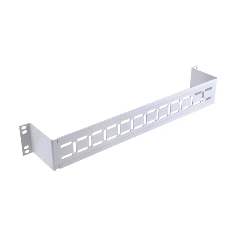 RS PRO Steel Vertical Cable Tie Bar 1.5U Rack Unit for Electrical Isolator and Telecom Backmount 243-1888