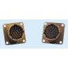 Glenair MIL Spec Circular Connector Copper Alloy Straight 26 Way Box Mount, Female Contacts, Shell Size 16 IPT02A16-26SF7