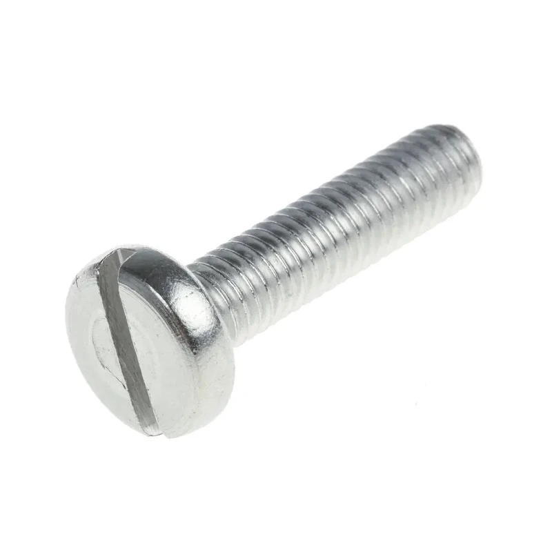 RS PRO Slot Pan Stainless Steel Machine Screw M6 Thread Length 25mm A2 Grade 189-541