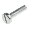 RS PRO Slot Pan Stainless Steel Machine Screw M6 Thread Length 25mm A2 Grade 189-541