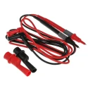 RS PRO Test Lead Kit with CAT III Safety, 10A Current, 1.2m Lead Length, Right Angle Plug and Crocodile Clip 243-2998
