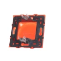 Legrand Black 1 Gang Frame 0 802 61 Black Galfan Steel Polyamide France 70.9mm