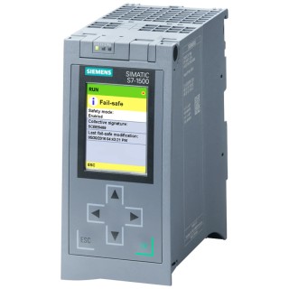 Siemens SIMATIC S7-1500T Series PLC CPU, 20 Inputs, 20 Outputs, Ethernet Profinet, 750kB Program Capacity 6ES7515-2UM01-0AB0