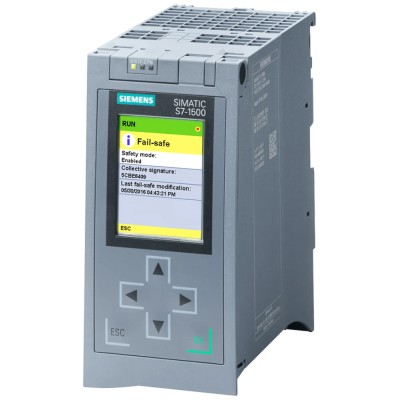 Siemens SIMATIC S7-1500T Series PLC CPU, 20 Inputs, 20 Outputs, Ethernet Profinet, 750kB Program Capacity 6ES7515-2UM01-0AB0